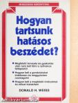 Hogyan tartsunk hatásos beszédet?