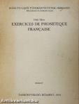 Exercices de phonetique francaise