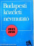 Budapesti közéleti névmutató