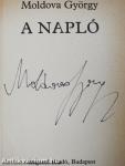 A napló (aláírt példány)