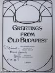 Greetings from old Budapest (dedikált példány)