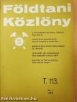 Földtani Közlöny 1983/3.