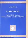 Új szavak III. (dedikált példány)