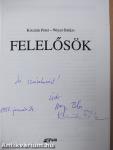 Felelősök (kétszeresen dedikált példány)