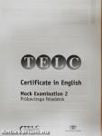 TELC - Certificate in English