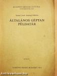 Általános géptan példatár