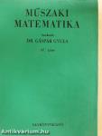 Műszaki matematika IV.