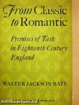 From Classic to Romantic