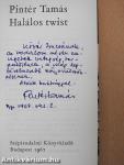 Halálos twist (dedikált példány)