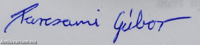 Gyermekcsontok (dedikált példány)