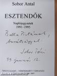Esztendők (dedikált példány)