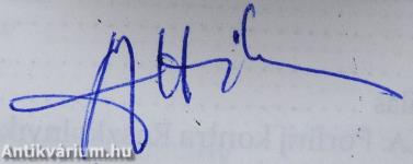 Negyedik üzenet (dedikált példány)