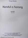 Kondul a harang (dedikált példány)