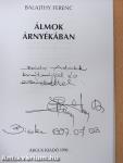 Álmok árnyékában (dedikált példány)