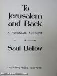 To Jerusalem and Back