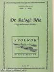 Dr. Balogh Béla
