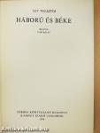 Háború és béke I-IV.