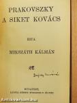 Prakovszky, a siket kovács