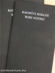 Bori notesz/Bori notesz melléklet