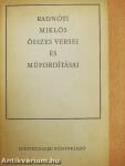 Radnóti Miklós összes versei és műfordításai