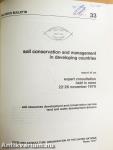 Soil conservation and management in developing countries