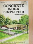 Concrete Work Simplified