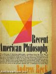 Recent American Philosophy