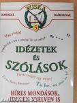Idézetek és szólások