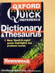 The Oxford Quick Reference Dictionary & Thesaurus