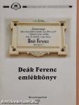 Deák Ferenc emlékkönyv