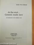At the start... Genesis made new