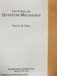 Lectures on Quantum Mechanics