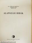 Alapozási hibák