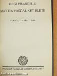 Mattia Pascal két élete