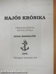 Hajós krónika (dedikált példány)