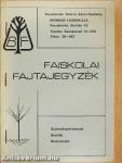 Faiskolai fajtajegyzék