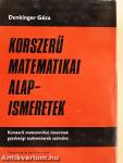 Korszerű matematikai alapismeretek