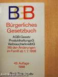 Bürgerliches Gesetzbuch