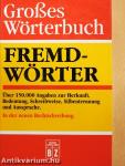 Großes Wörterbuch Fremdwörter