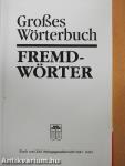 Großes Wörterbuch Fremdwörter
