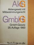 Aktiengesetz - GmbH-Gesetz