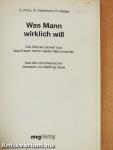 Was Mann wirklich will