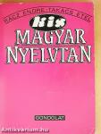 Kis magyar nyelvtan