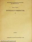 Építészeti ismeretek II.