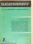 Agrártudomány 1959. február