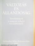 Változás és állandóság