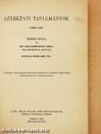 Lélektani tanulmányok V.