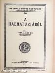 A haematuriáról