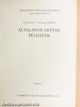 Általános géptan példatár