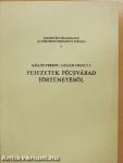 Fejezetek Pécsvárad történetéből